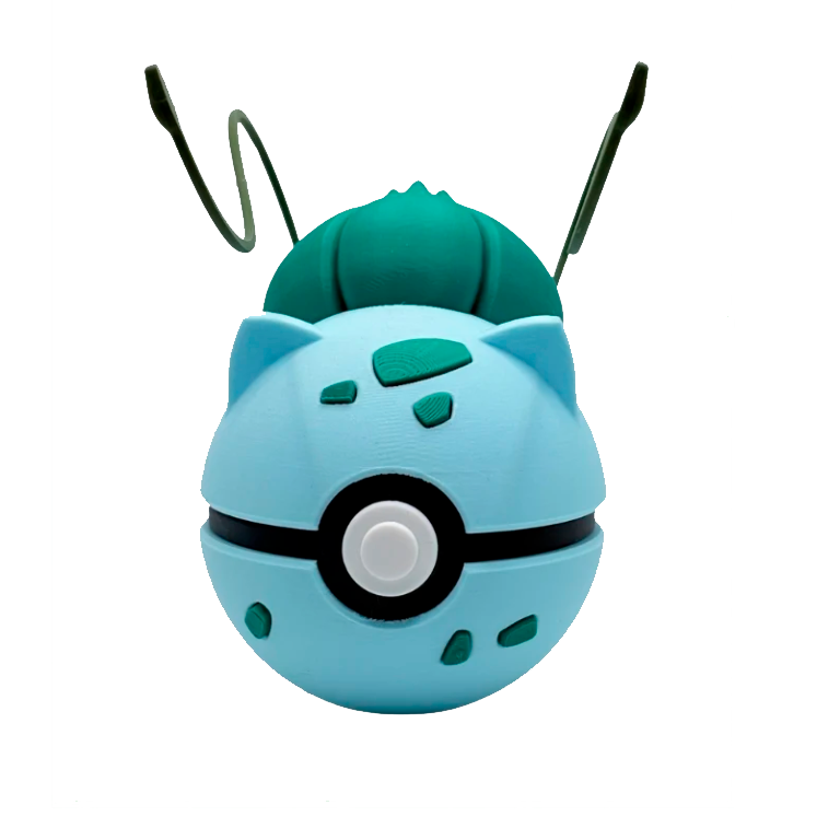 Pokeball 3D - Bulbasaur #001
