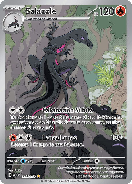 Pokémon - Salazzle 224/217 ASC (ESP)