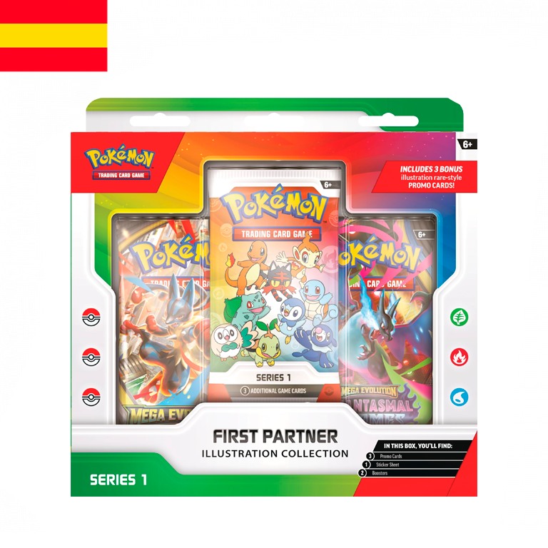 Pokémon - First Partner Illustration Collection Series 1 (ESP)