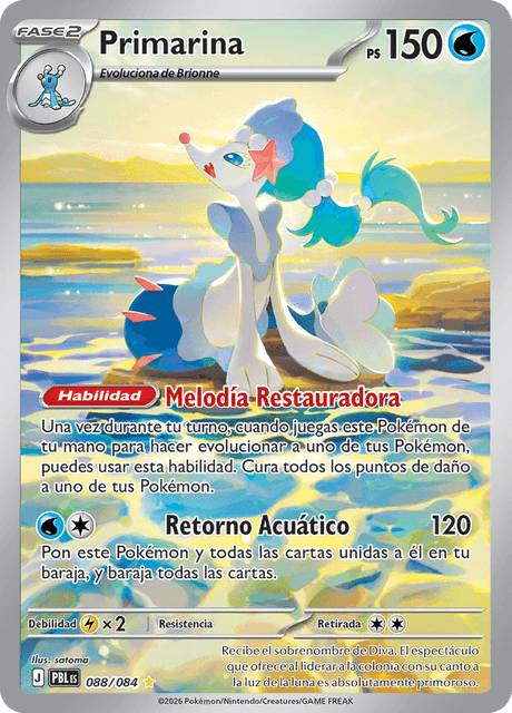 Pokémon - Primarina 088/084 PBL (ESP)
