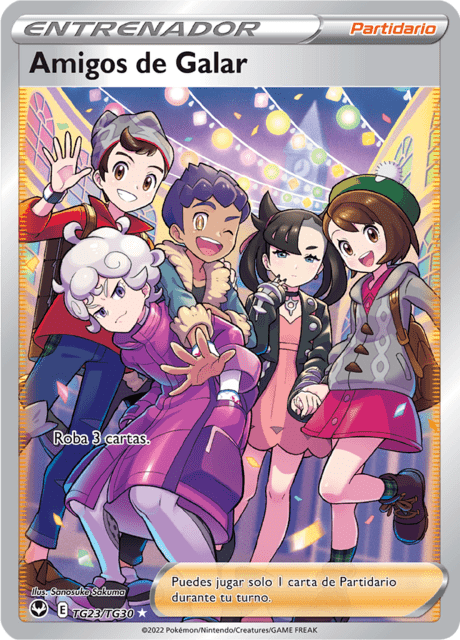 Pokémon - Amigos de Galar TG23/TG30 SIT (ESP)