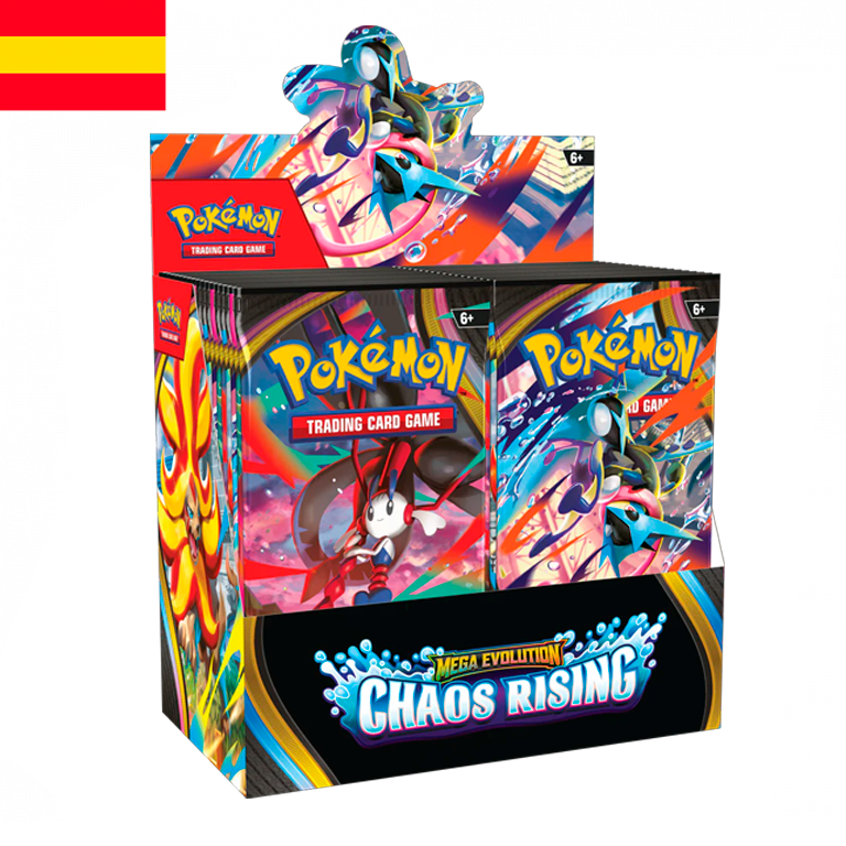 Pokémon - Booster Box 36 sobres Caos Creciente (ESP)