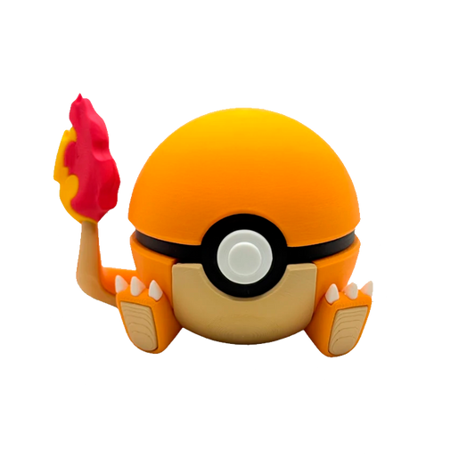 Pokeball 3D - Charmander #004