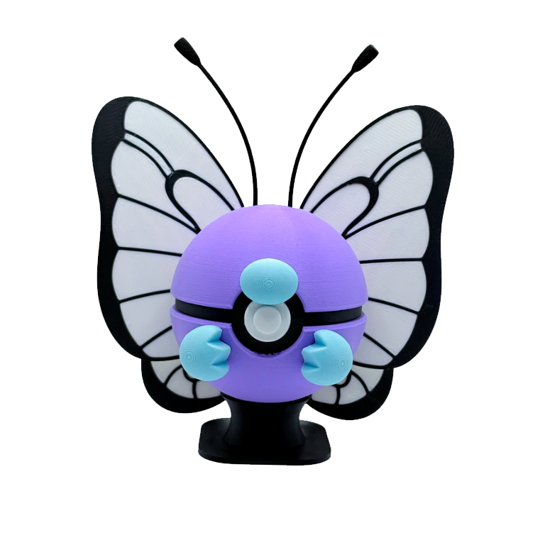 Pokeball 3D - Butterfree #012