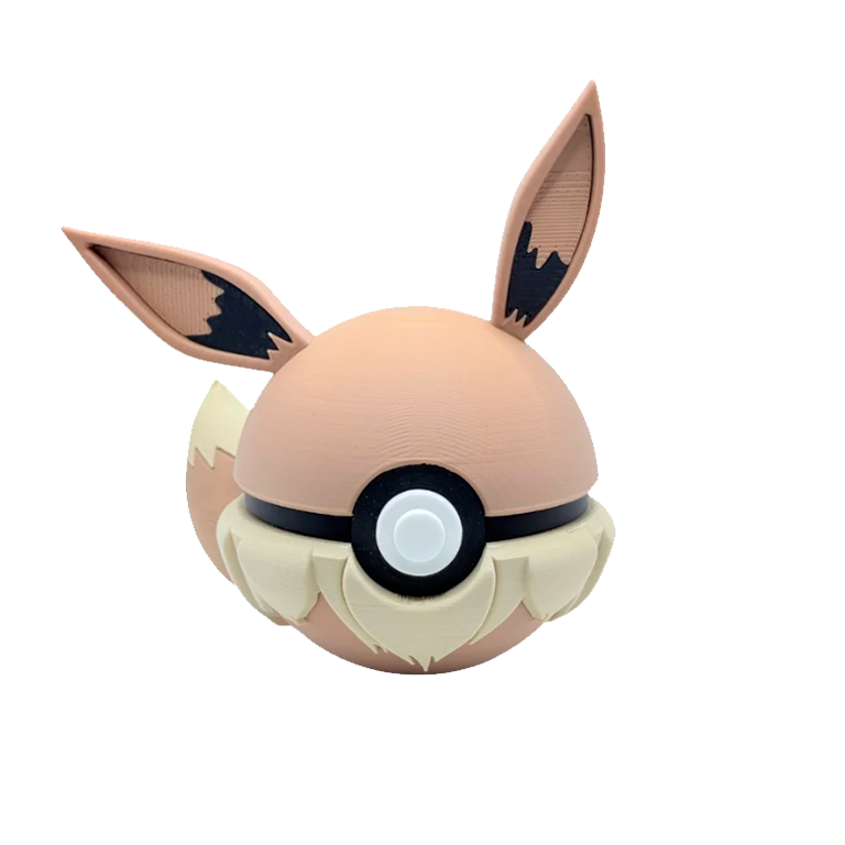 Pokeball 3D - Eevee #133