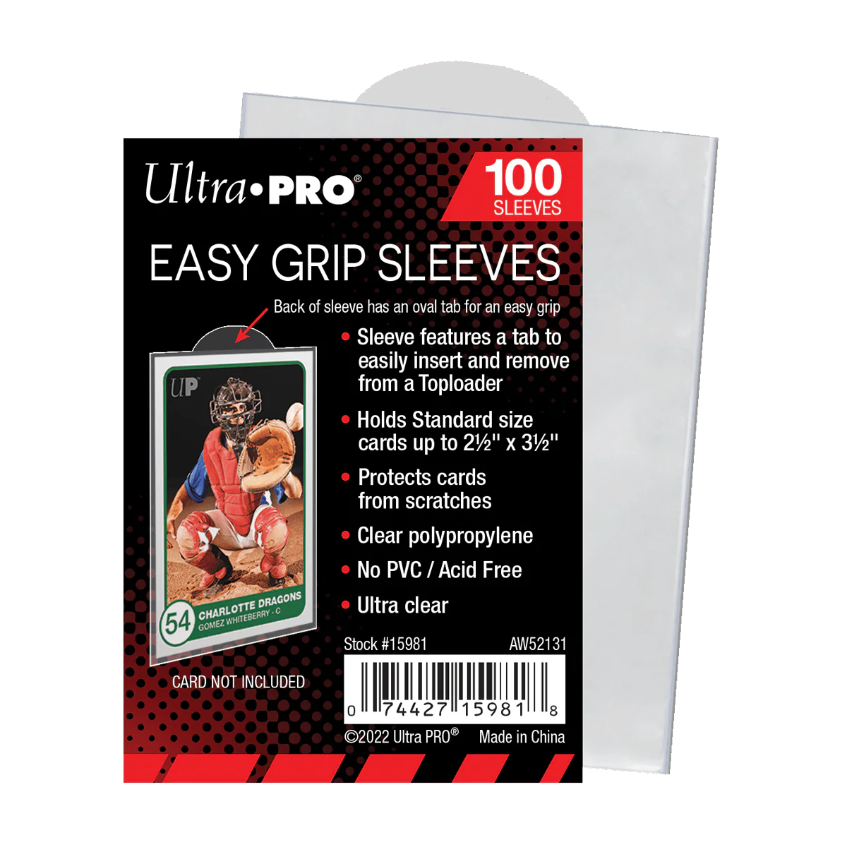 Ultra Pro - 100  Easy Grip sleeves