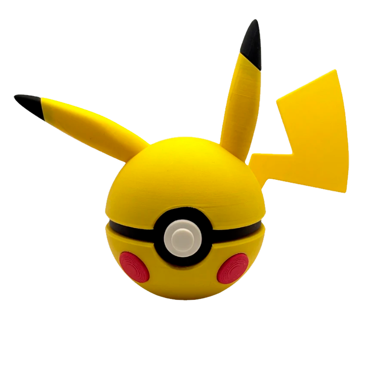 Pokeball 3D - Pikachu #025