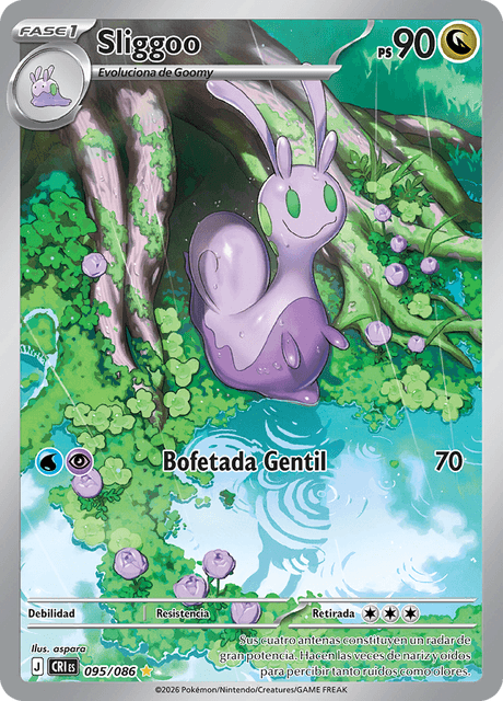 Pokémon - Sliggoo 095/086 CRI (ESP)