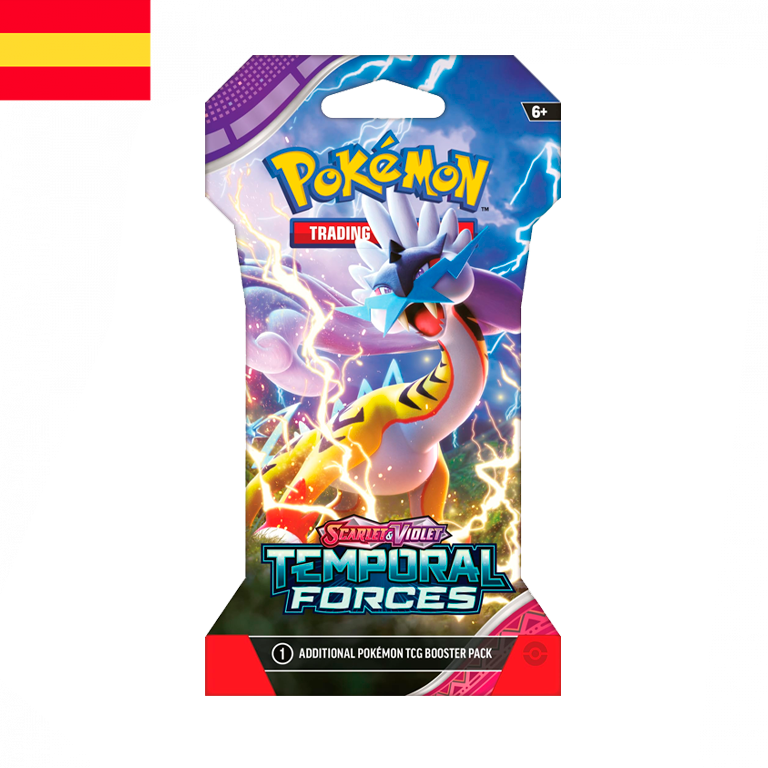 Pokémon - Sobre Emblistado de Fuerzas Temporales (ESP)