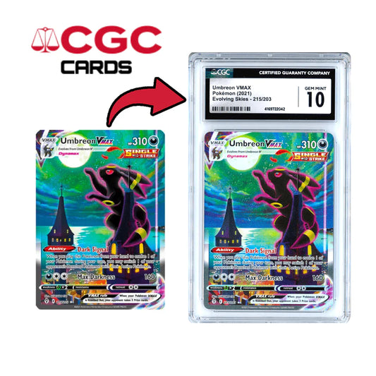 Servicio Gradeo CGC - valor máximo por carta 500€