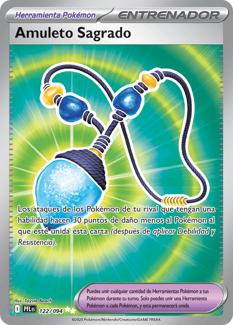 Pokémon - Amuleto Sagrado 122/094 PFL (ESP)