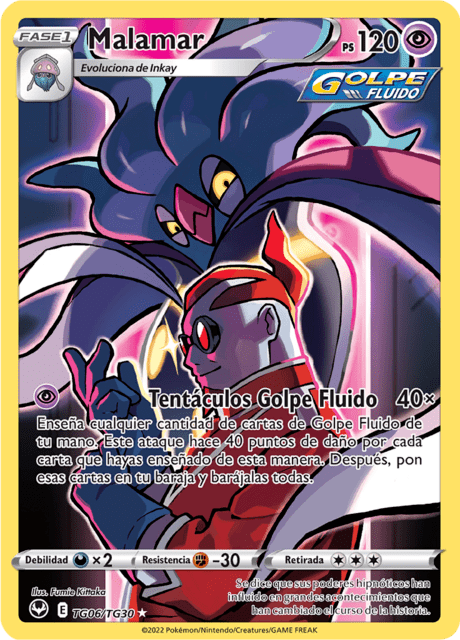 Pokémon - Malamar TG06/TG30 SIT (ESP)