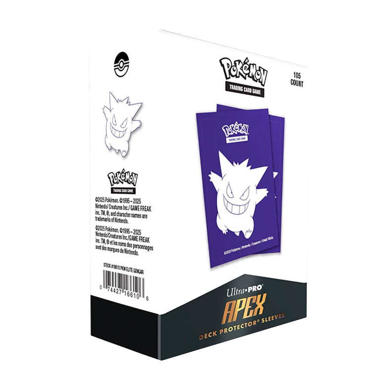 ULTRA PRO - 105 Standard Gengar Pokémon Apex Deck Protector sleeves