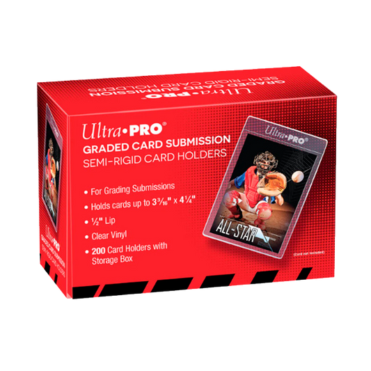 Ultra Pro - 200 Toploader Tall Semi Rigidos